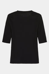 Baumwoll-Shirt BLACK