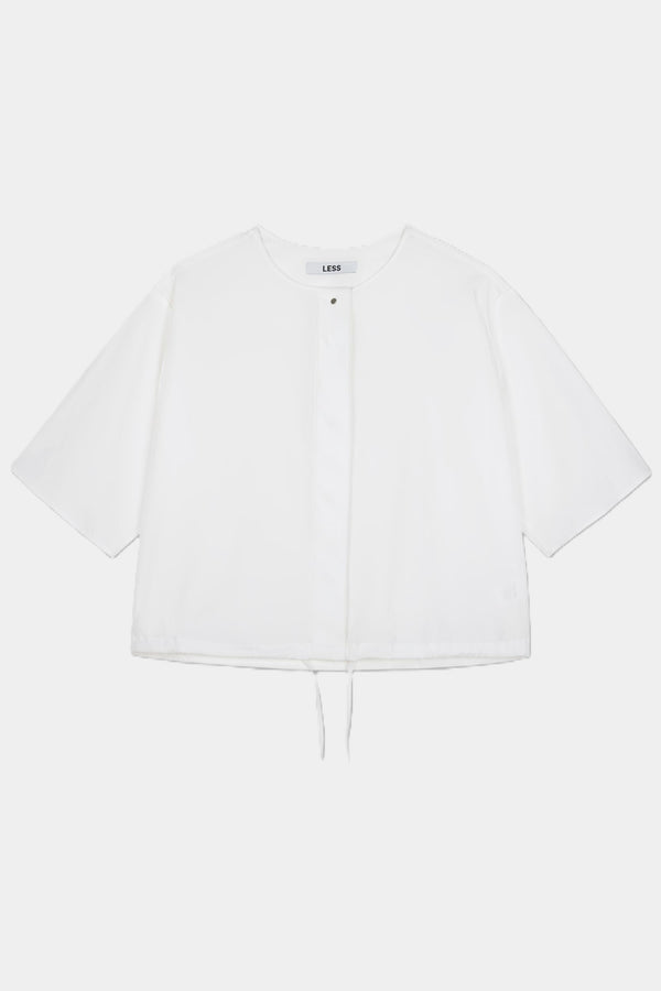 Kurzarm Bluse WHITE