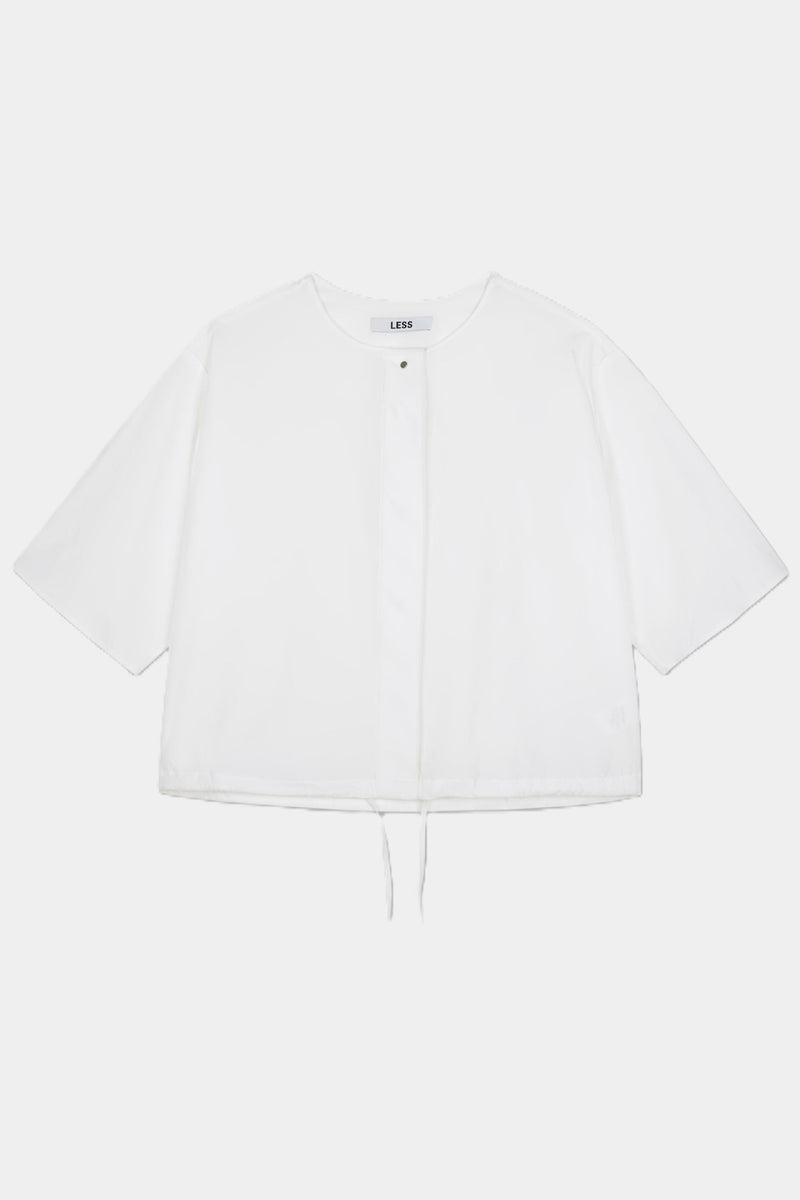 Kurzarm Bluse WHITE