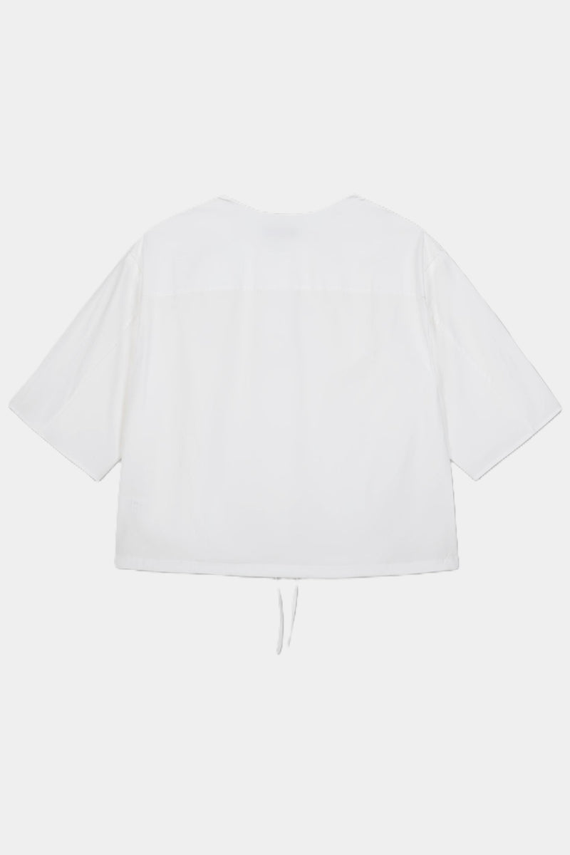 Kurzarm Bluse WHITE