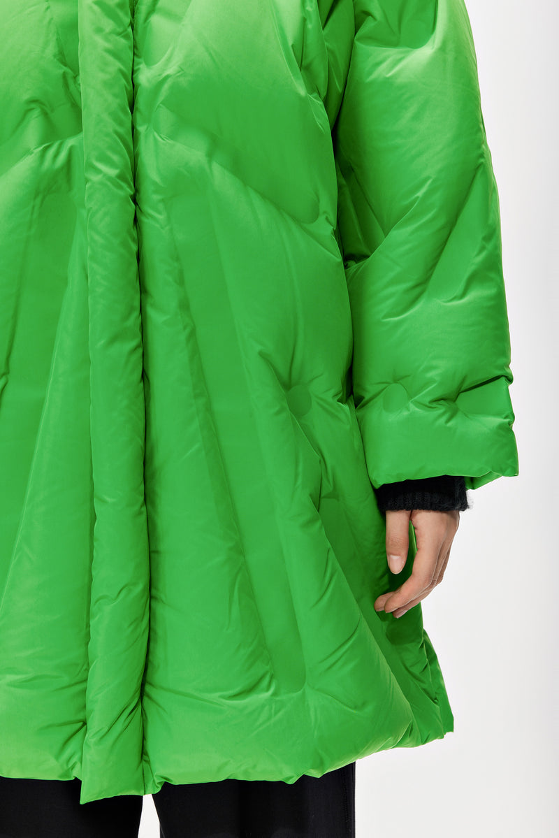 Down coat GREEN