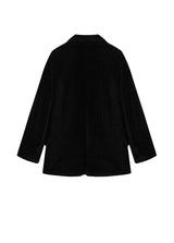 Blazer Faux fur BLACK