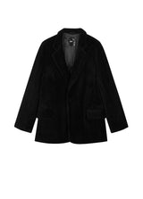 Blazer Faux fur BLACK