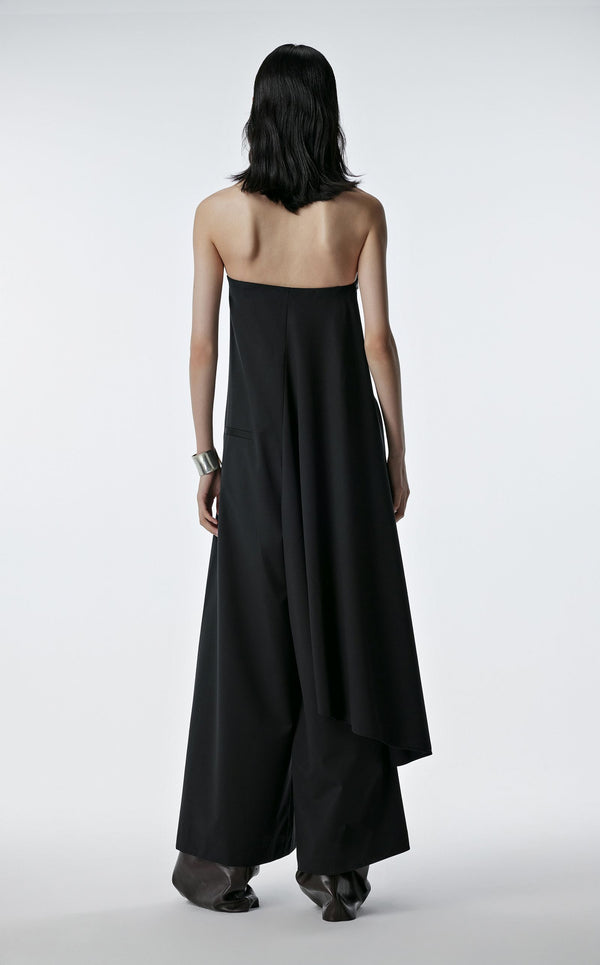 Baumwoll-Jumpsuit BLACK