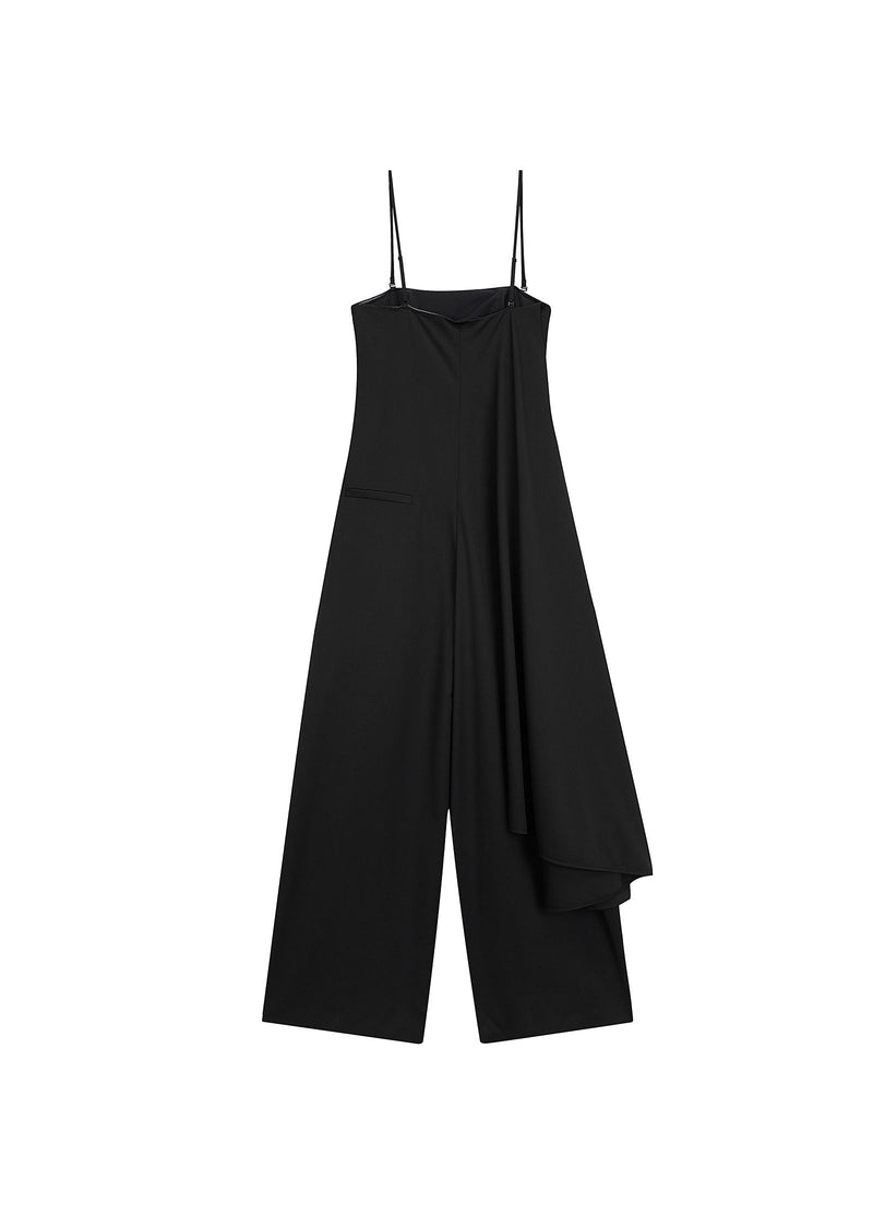 Baumwoll-Jumpsuit BLACK